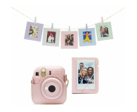 Fujifilm Instax Mini 12 różowy zestaw akcesoriów - 1506528 - zdjęcie 2